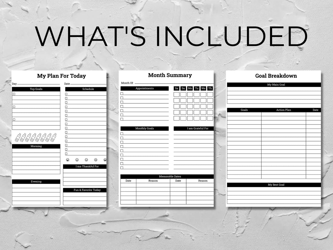 ADHD Printable Planer